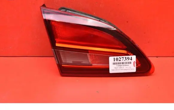 Opel Astra J Rear/tail lights