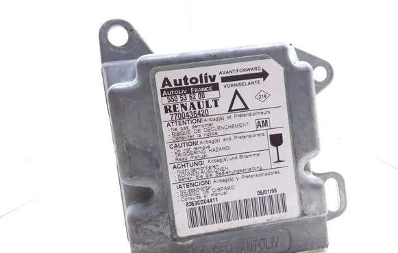 Renault Laguna I Airbag control unit/module 7700436420 550536200