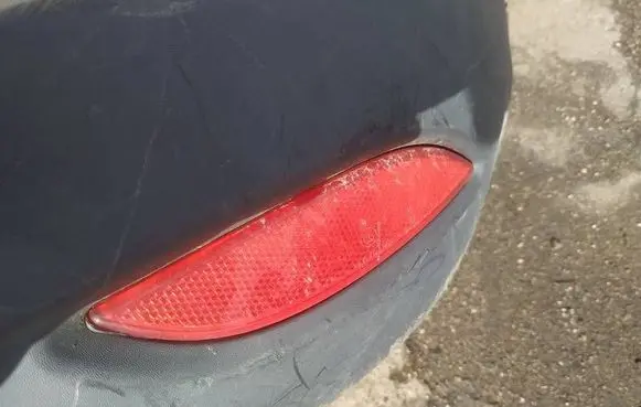 Renault Megane III Rear tail light reflector 