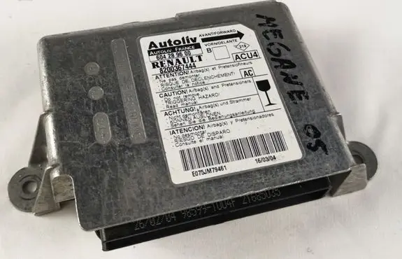 Renault Megane II Airbag control unit/module 8200367444 604289600