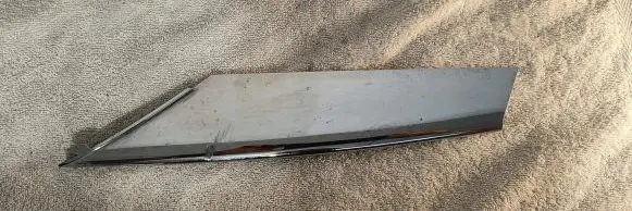 Tesla Model S Front bumper splitter molding 1056379-00-C