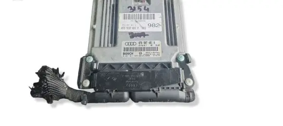 Audi A6 S6 C6 4F Engine control unit/module 4F0907401A 4F0910401F 0281011569