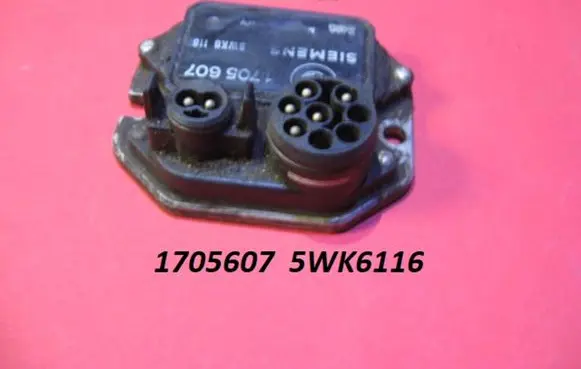 BMW 3 E36 Ignition amplifier control unit 1705607 5WK6116