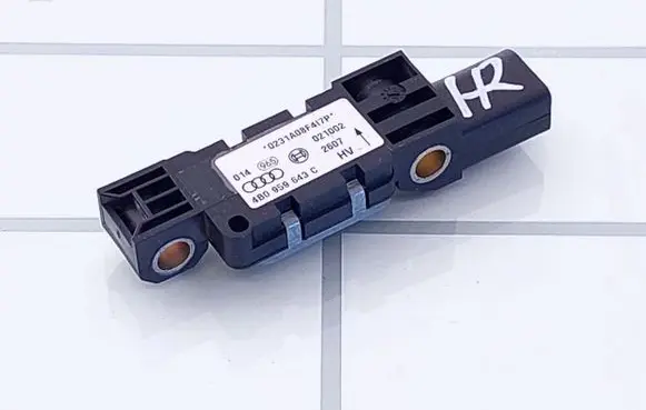 Airbag deployment crash/impact sensor