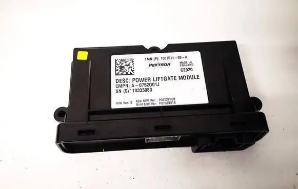Tesla Model S Other control units/modules 100751100A