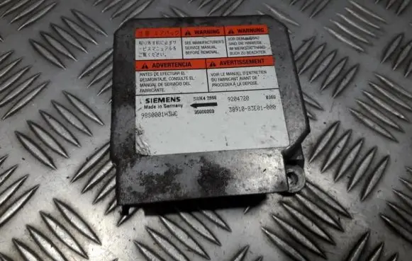 Opel Agila A Airbag control unit/module 3891083e01000 98s0001h3wc