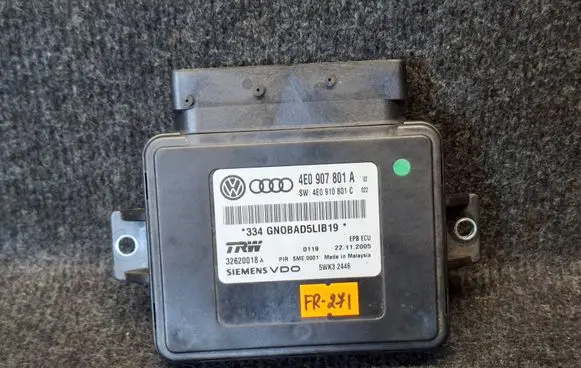 Audi A8 S8 D3 4E Hand brake control module 4E0907801A 4E0910801C 5WK32446