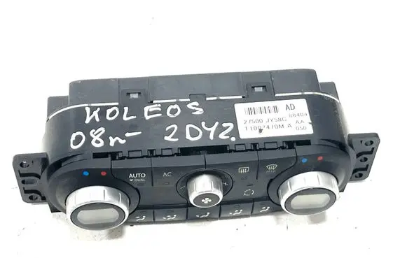 Renault Koleos I Climate control unit 27500JY58C T1007470MA