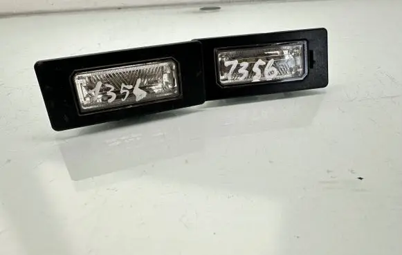 Number plate light