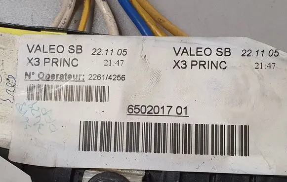 Citroen C5 Fuse module 6502017