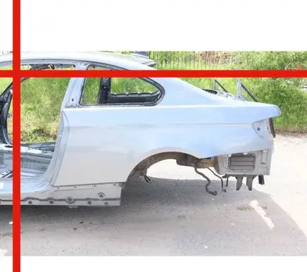 BMW 3 E92 E93 Rear quarter panel 8045851 41008045851