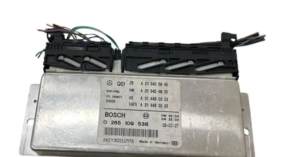 Mercedes-Benz E W211 ESP (stability system) control unit A2115405945 A2115454832 A2114480302