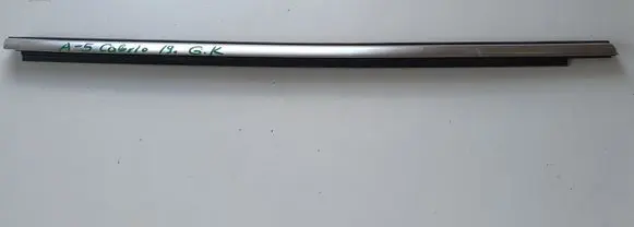 Audi A5 Rear door glass trim molding 8W78537633Q7