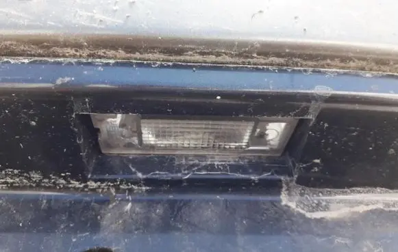Renault Laguna II Number plate light