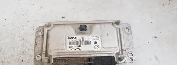 Toyota Aygo AB10 Engine control unit/module 896610H023 0261208702