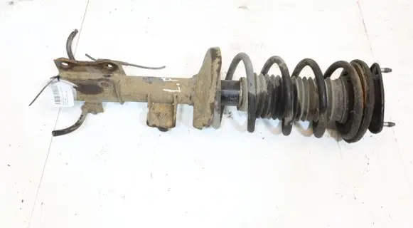 Front shock absorber with coil spring