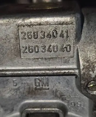 Opel Astra F Ignition lock 26034041 26034040
