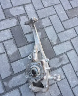 Audi A4 S4 B9 8W Front wheel hub spindle knuckle 8W0407242F 8W0407560 0348373D