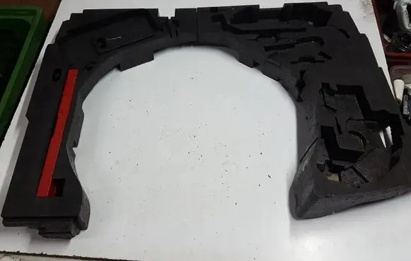 Audi A3 S3 8P Trunk bottom trim panel 