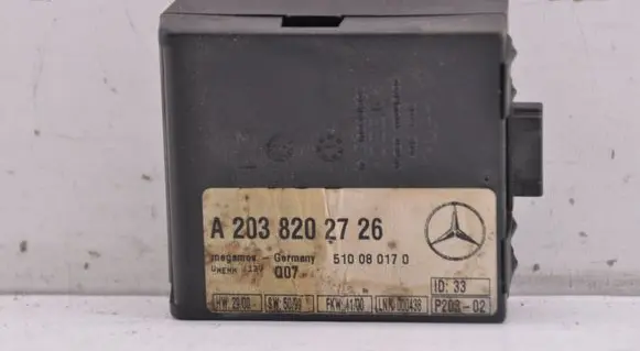 Mercedes-Benz S W220 Alarm control unit/module A2038202726