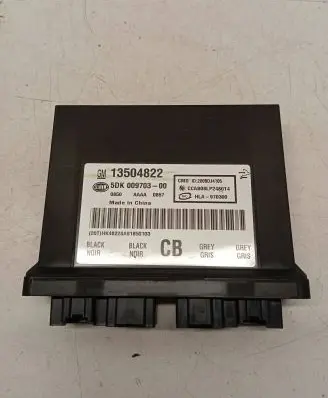 Cadillac SRX Other control units/modules 13504822 5DK00970300