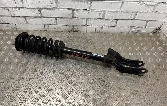 Front shock absorber with coil spring