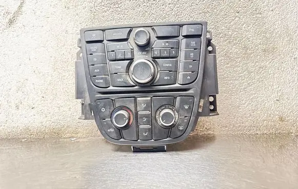 Opel Astra J Head unit multimedia control 13360091 130117A30500 28299889