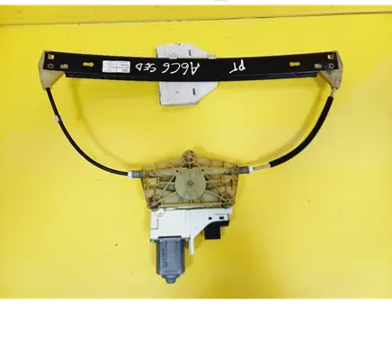 Audi A6 S6 C6 4F Rear door window regulator with motor 4F0959802A 4F0839462