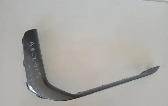 Audi A6 S6 C8 4K Front bumper splitter molding 4K0807968A