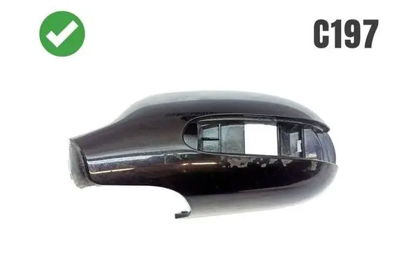 Mercedes-Benz CLK A209 C209 Plastic wing mirror trim cover 193261 193211