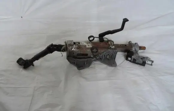 Steering wheel axle