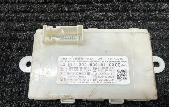 Mercedes-Benz S W222 Keyless (KESSY) go control unit/module A2229008103