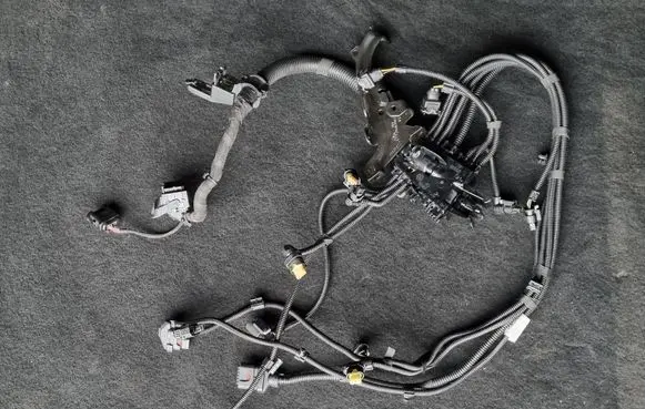 Engine installation wiring loom