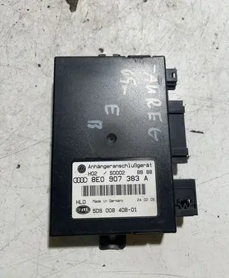 Volkswagen Touareg I Tow bar trailer control unit/module 8e0907383a