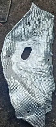 Audi A4 S4 B9 8W Heat shield in engine bay brak