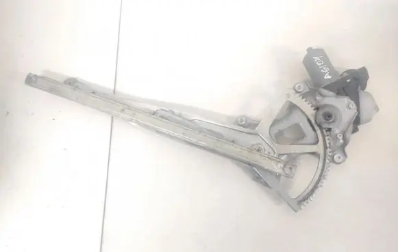 Sliding door window regulator with motor