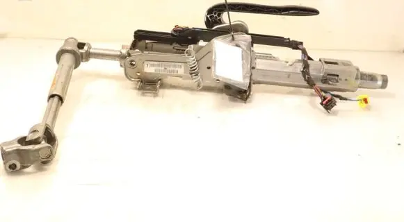 Steering wheel axle set