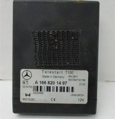 Mercedes-Benz E W212 Auxiliary heating control unit/module 