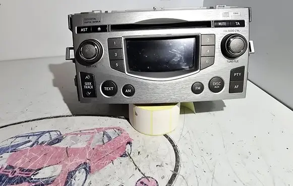 Toyota Verso Radio/CD/DVD/GPS head unit 861200F060K9 53868 CQJS7870GA