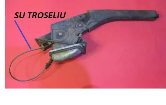 Peugeot 605 Handbrake/parking brake lever assembly 486732