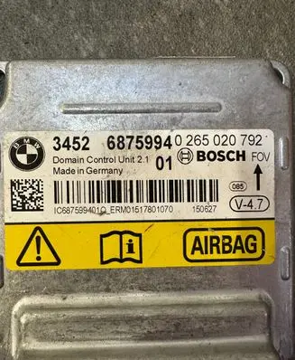 BMW X5 F15 Airbag control unit/module 6875994 0265020792