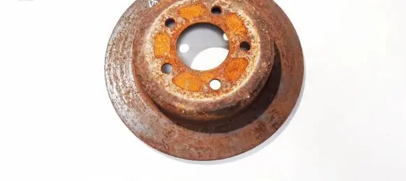 Chrysler Grand Voyager IV Rear brake disc neventiliuojamas