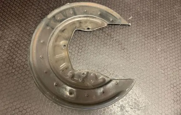 Opel Vivaro Rear brake disc plate dust cover 3D0615612C
