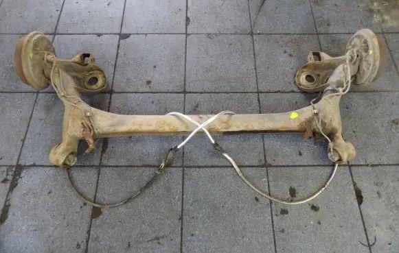Skoda Fabia Mk2 (5J) Rear suspension assembly kit set 