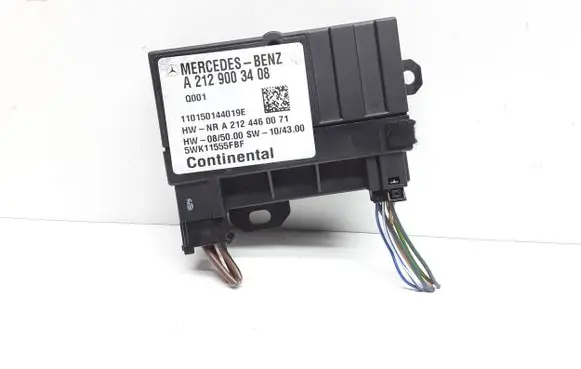 Mercedes-Benz C W204 Fuel injection pump control unit/module A2129003408 A2124460071