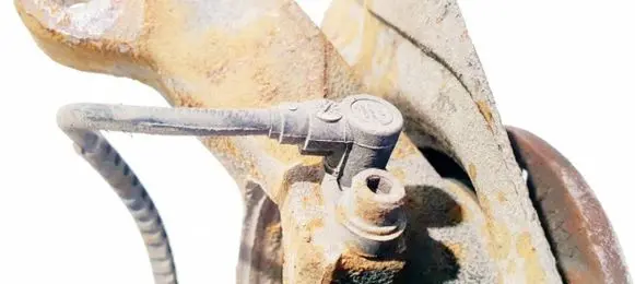 Opel Corsa D ABS brake wheel speed sensor