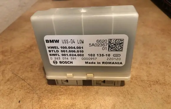 BMW 1 F40 Parking PDC control unit/module USS04LOW 5A02367
