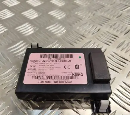 Honda Accord Bluetooth control unit module 39770TL0G010M1