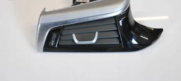 Dashboard side air vent grill/cover trim