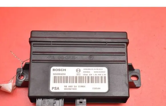 Citroen C3 Picasso Engine control unit/module ECU 9663821680